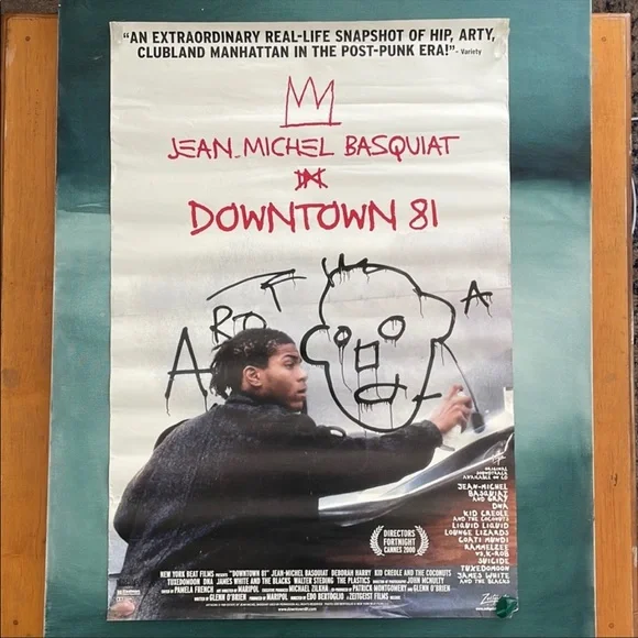 Jean-Michel Basquiat Downtown 81 Movie Poster